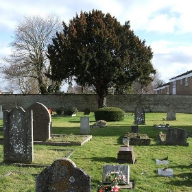 The Graveyard, St Edburg's Church, Bicester, Oxfordshire. - Jim Linwood