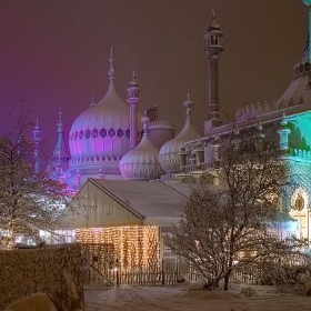 Christmas Ice Rink Brighton Royal Pavilion - Dominic's pics