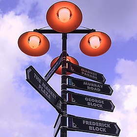 Bury Market Signage - Nicholas Smale