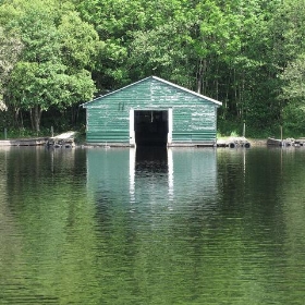 The boathouse on Loch Aber - jennifrog