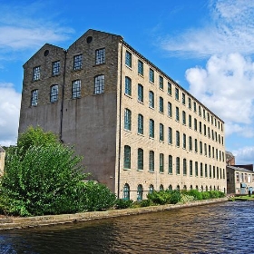 Mills by the Huddersfield Narrow Canal - Tim Green aka atoach