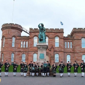 Northern Constabulary Pipe Band 2009 at Inverness Castle Scotland - conner395