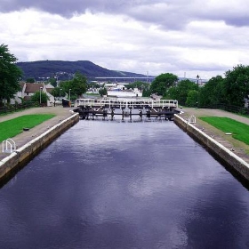 Caledonian Canal at Muirtown Locks Inverness Scotland - conner395