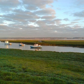 Boats at Penclawdd - Thomas Guest