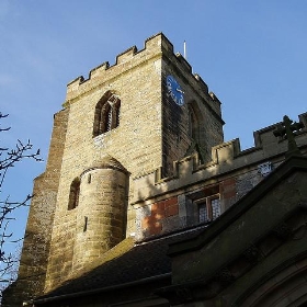 South Face and Tower St Mary and St Bartholomew Hampton in Arden - amandabhslater