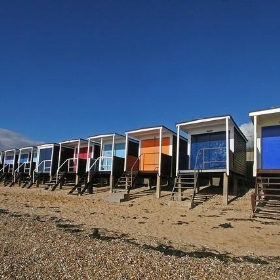 Beach huts, Southend on Sea - exfordy
