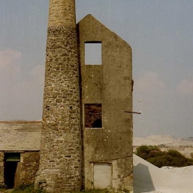 Hensbarrow Downs Beam Engine House, Cornwall. - sludgegulper