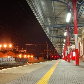Stockport Station at Night - rightee