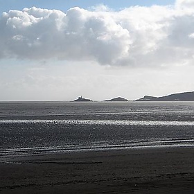 Mumbles Head from Swansea beach - Mags D