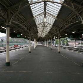 On the platform - Bristol station - StressedTechnician