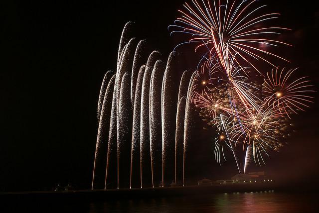 Fireworks at Blackpool