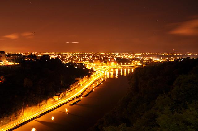 Bristol at night