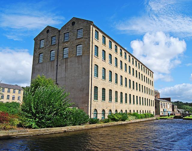 Mills by the Huddersfield Narrow Canal