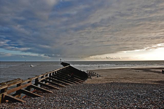 Mouth of the River Arun, Littlehampton, West Sussex, Jan. 2007