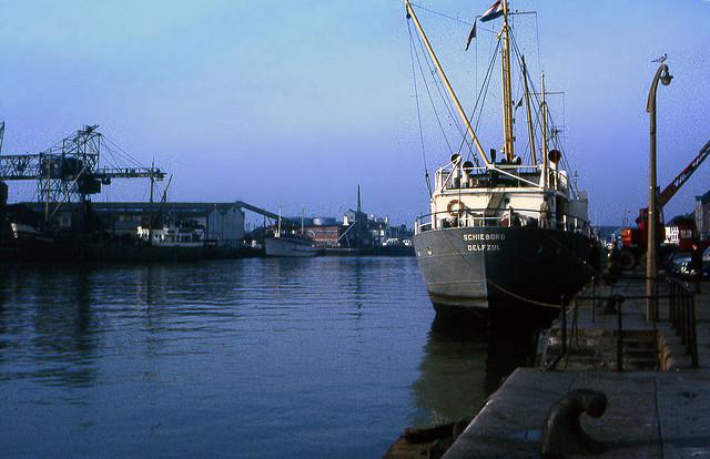 Poole Docks, Dorset, England 1971