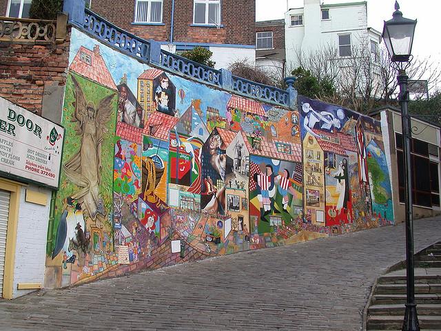 Mural in Scarborough