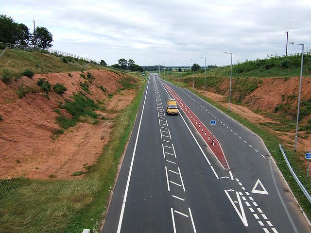 Selby Bypass from Brayton Barff