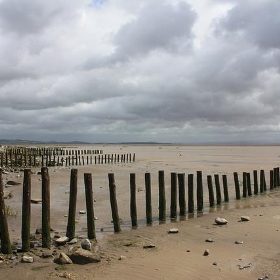 Beach near Barrow in Furness - flamesworddragon