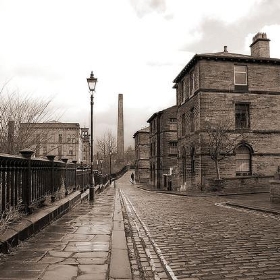 The old streets of Saltaire Village - Paul Stevenson