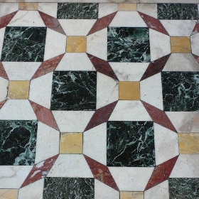 Marble floor at Bristol Cathedral - heatheronhertravels