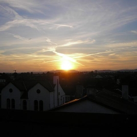 Sunset over Roath - joncandy
