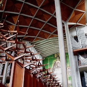 Coventry Cathedral Choir Tapestry and Organ - amandabhslater