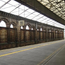 Train Station in Crewe, England - nickgraywfu