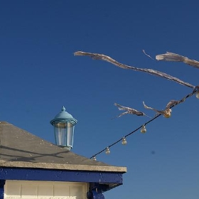 Eastbourne Pier. Flags. - debs-eye