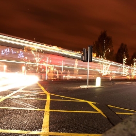 Edinburgh by night at Christmas - Lord Biro