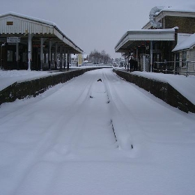 No trains today - Between a Rock