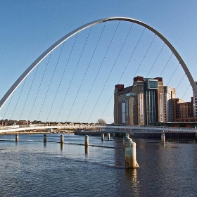 The Baltic, seen through Gateshead Millennium Eye - Mrs Logic