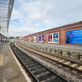 Hartlepool Train Station - Whistling in the Dark