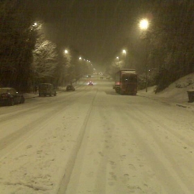 A404 Marlow Hill in Snow - Andy G