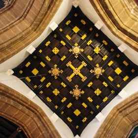 Looking up in Leicester - chelmsfordblue