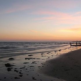 Sunset over La Manche - Dimitry B