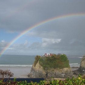 Rainbow in Newquay - David Jones