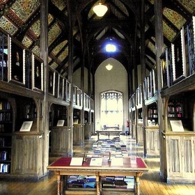 Mansfield College Oxford library 1 - TheCreativePenn