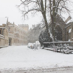 Snowy Oxford - tejvanphotos
