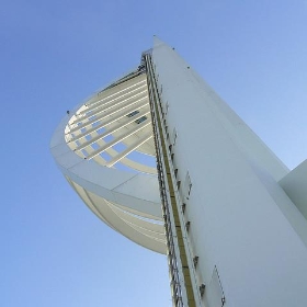 Millenium spinnaker tower portsmouth hampshire hants uk looking up from the side - Tim Pearce, Los Gatos