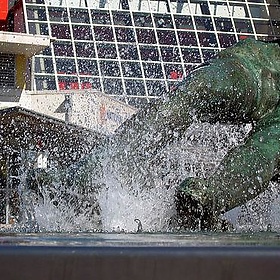 The spray from Finney's foot - Unhindered by Talent