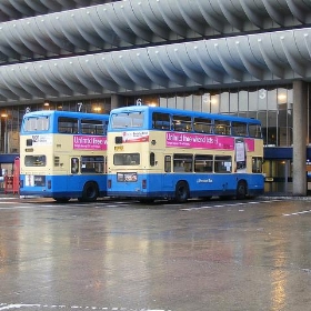 Preston Bus 137 G 37OCK and 143 J113KCW - Pimlico Badger