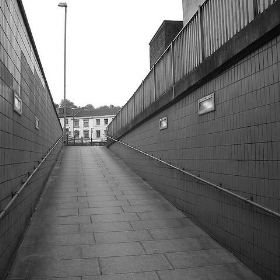 A rather nice walkway - Gene Hunt
