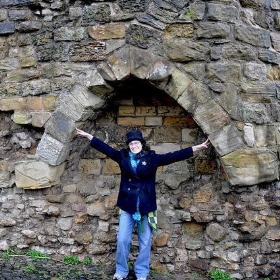 me at Scarborough Castle - Anosmia