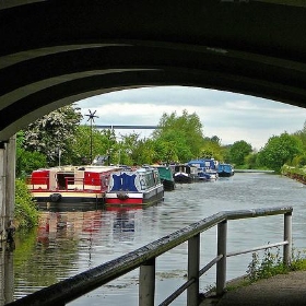 View under bridge, Selby Canal - Tim Green aka atoach