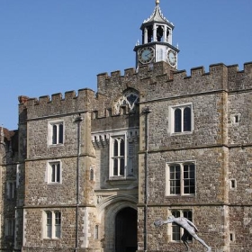 Knole courtyard - exfordy