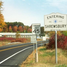 Entering Shrewsbury - Joe Shlabotnik