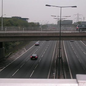 The M60 Motorway, Stockport - Gene Hunt