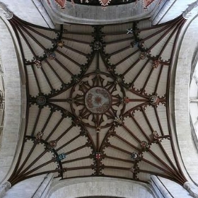 Winchester Cathedral: ceiling - dumbledad