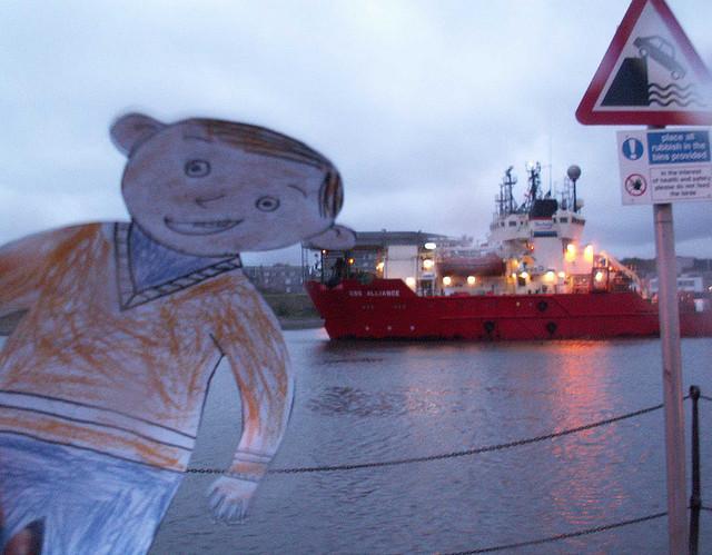 stanley at the harbour