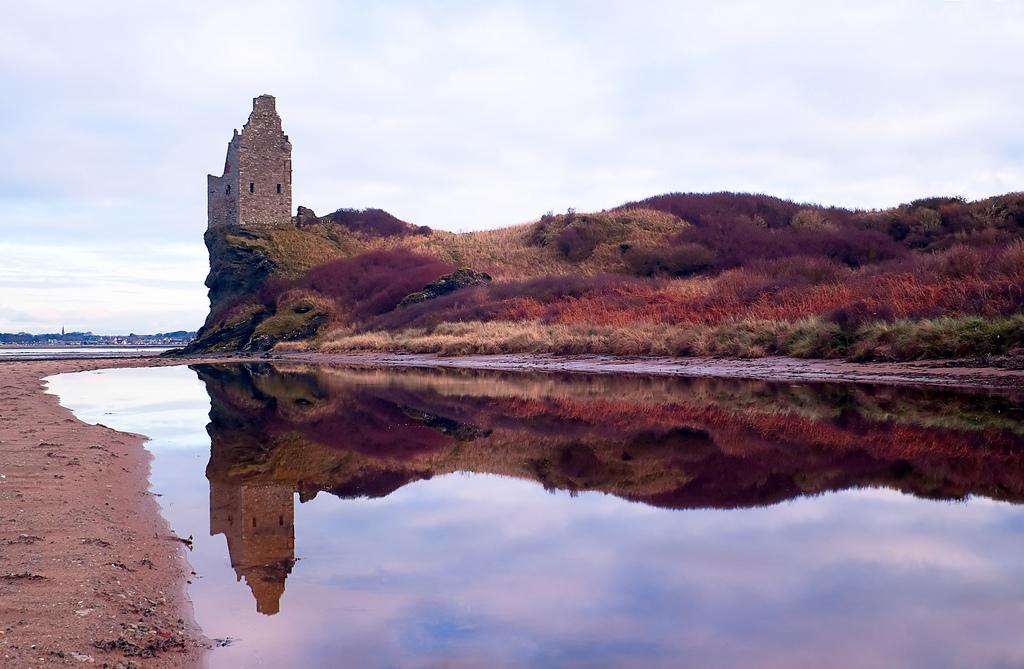 Greenan castle, Ayr, landscape